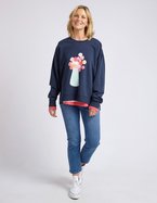 ELM Janey Floral Crew