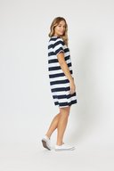 Threadz Pink Heart Stripe Dress