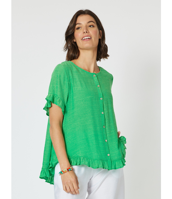 Clarity Portofino Short Sleeve Top