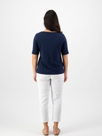 Vassalli Boat Neck Top