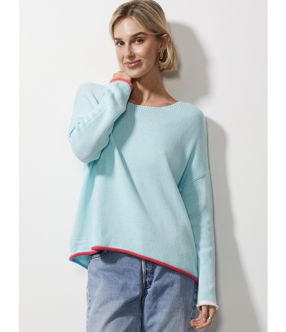 Zaket & Plover Chunky Cotton Jumper