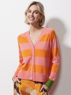 Zaket & Plover Multi Stripe Cardi-style-MCRAES