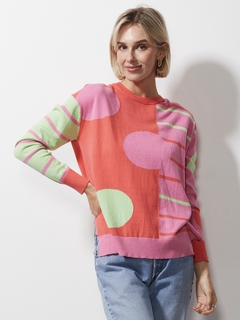 Zaket & Plover Spot on Stripes Jumper-style-MCRAES