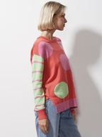 Zaket & Plover Spot on Stripes Jumper