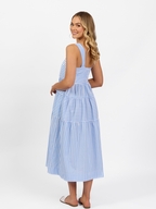 Vassalli Sleeveless Tiered Dress 