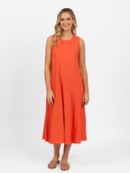 Vassalli Long Sleeveless Dress