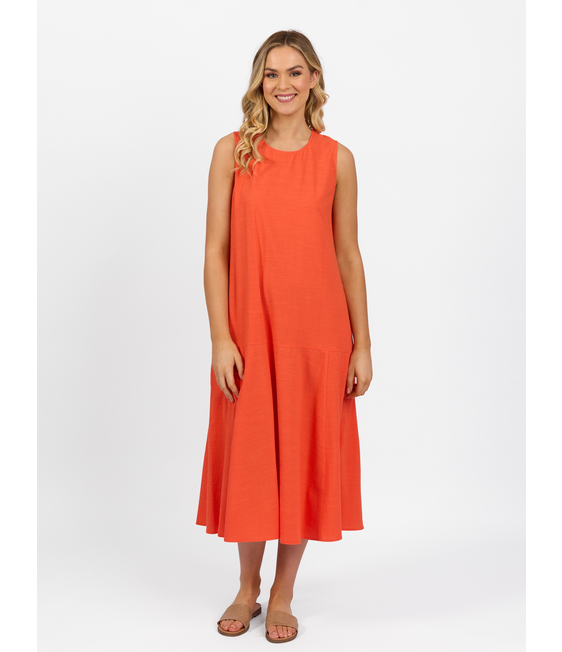 Vassalli Long Sleeveless Dress