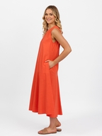 Vassalli Long Sleeveless Dress