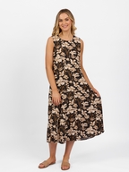 Vassalli Long Sleeveless Dress