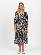 Vassalli Dress with Elbow Length Sleeve