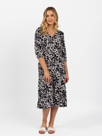 Vassalli Dress with Elbow Length Sleeve