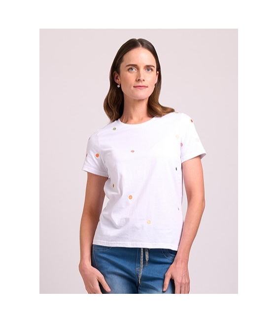 Memo Embroidered T-Shirt