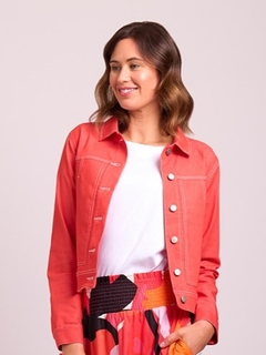 Foil Stretch Contrast Jacket-style-MCRAES