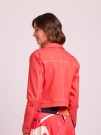 Foil Stretch Contrast Jacket