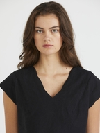 Lania Scallop Top