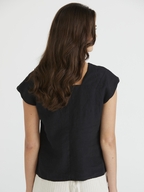 Lania Scallop Top