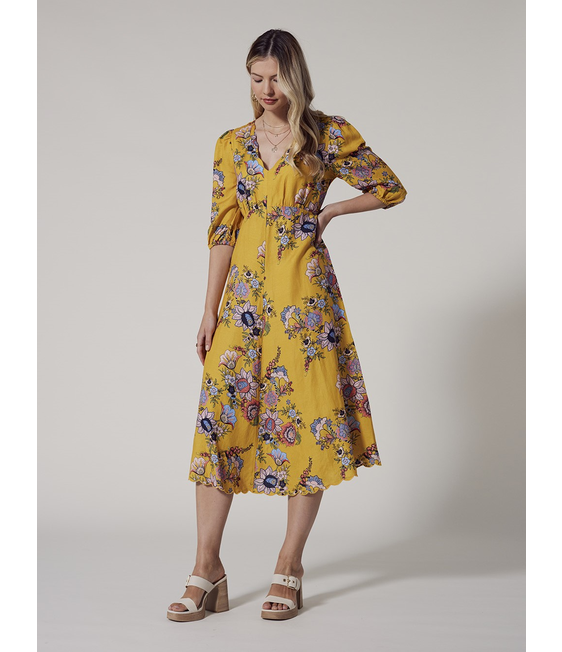 Loobies Story Gala Midi Dress