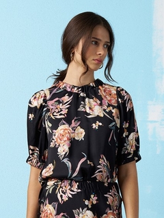 Madly Sweetly Peony Princess Sateen Top-style-MCRAES