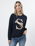 Stella + Gemma Classic Fiore Print Sweater