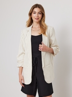 DUO Bodhi Linen Stripes Blazer