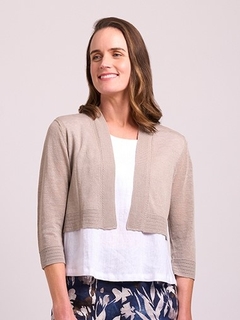 Foil Shrug It Off Cardigan-style-MCRAES