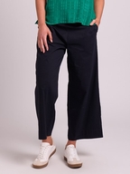 Esplanade Wide Leg Cropped Trousers