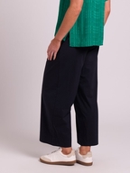 Esplanade Wide Leg Cropped Trousers