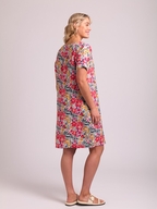 Preen Linen Shift Dress with Pockets