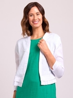 Foil Linen Pleat Dreams Jacket