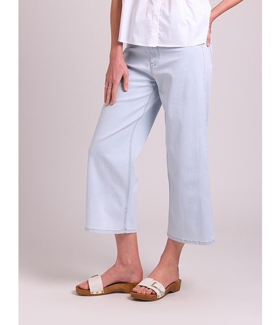 Memo 7/8 Wide Leg Jean 