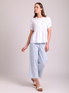 Memo 7/8 Wide Leg Jean 