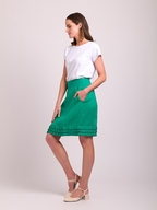 Foil Pleat Dreams Skirt