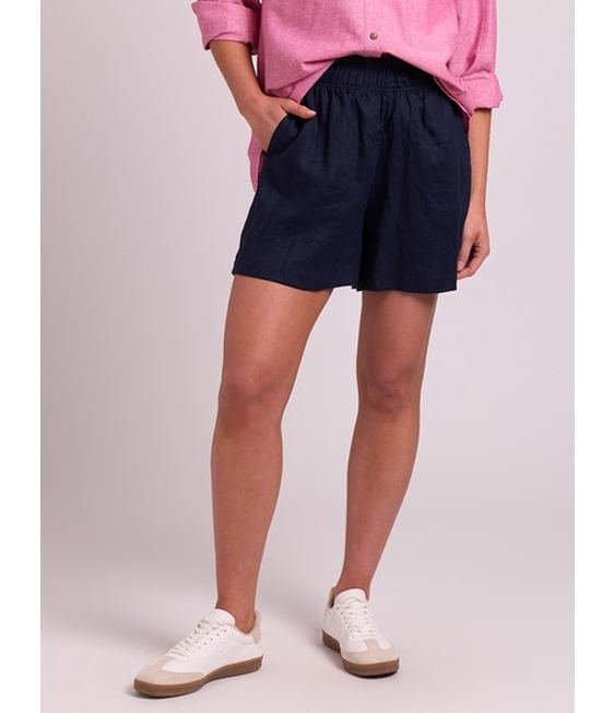 Oh Three Linen Paperbag Shorts