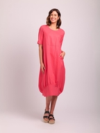 Preen Linen Maxi Cocoon Dress