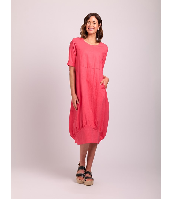 Preen Linen Maxi Cocoon Dress