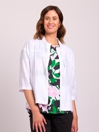 Preen Linen Zip Front Jacket