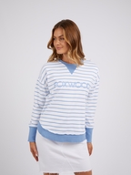 Foxwood Stripe Simplified Crew