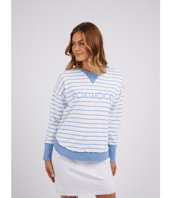 Foxwood Stripe Simplified Crew