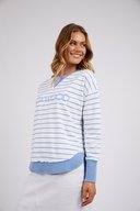 Foxwood Stripe Simplified Crew