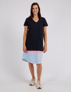 ELM Draw The Line Tee Dress-style-MCRAES