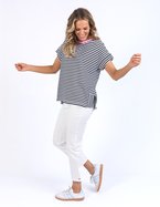 ELM Jarrah Stripe Short Sleeve Tee