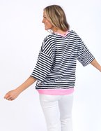 ELM Mazie Stripe Sweat