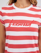 Foxwood Signature Stripe Tee Dress