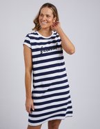 Foxwood Signature Stripe Tee Dress