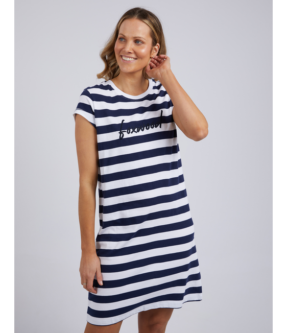 Foxwood Signature Stripe Tee Dress