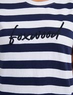 Foxwood Signature Stripe Tee Dress