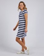 Foxwood Signature Stripe Tee Dress