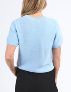 Foxwood Blair Short Sleeve Knit Top