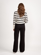 Vassalli Wide Leg Side Stripe Pant