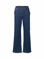 Vassalli Wide Leg Pull On Jean